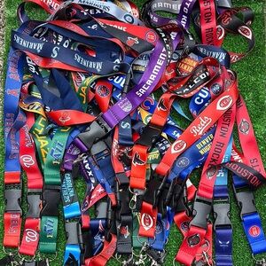 Assorted Sports Team Lanyards(Custom)Teams